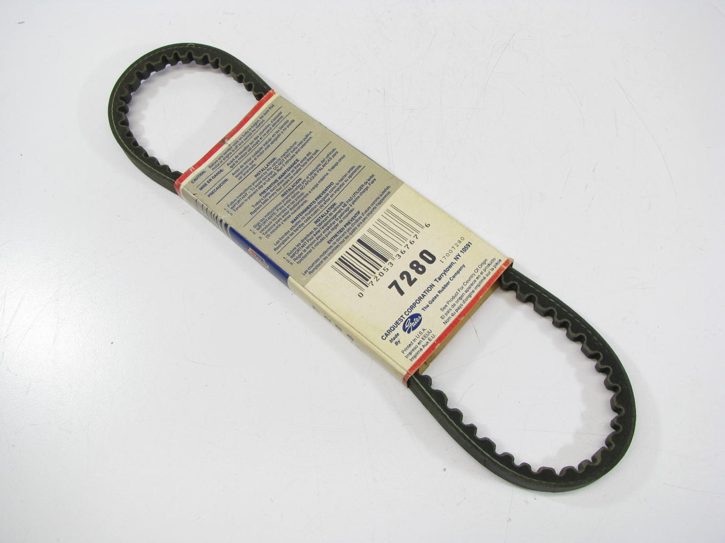 Gates 7280 Accessory Drive Belt - 0.44'' X 28.50'' - 36 Degree