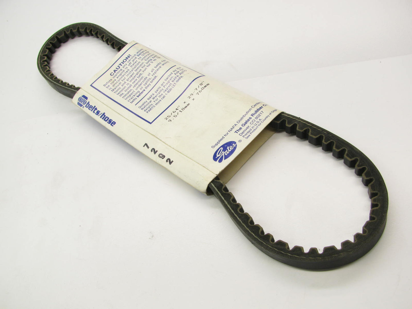 Gates 7292 Accessory Drive Belt - 0.44'' X 29.625'' - 36 Degree