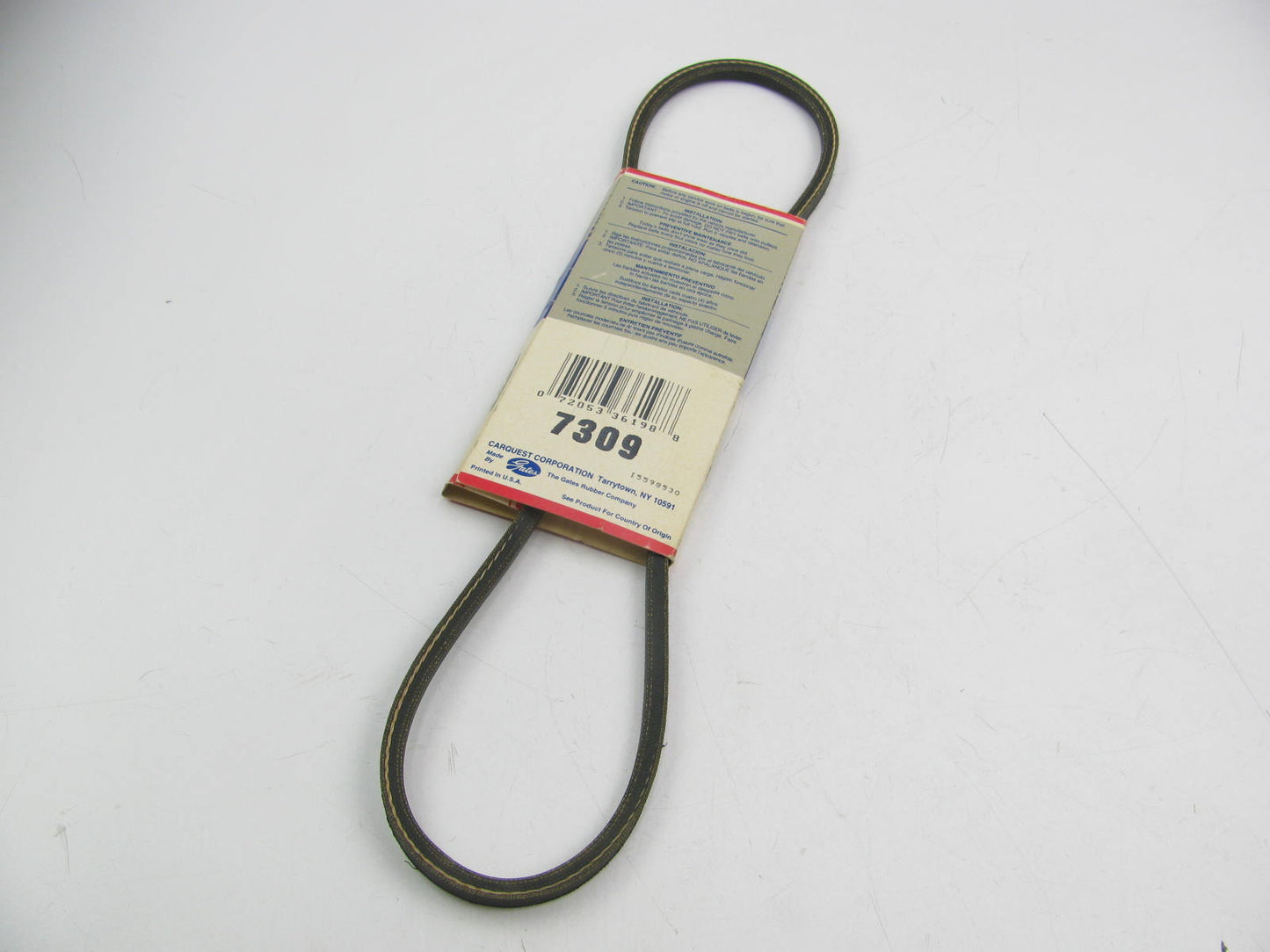 Gates 7309 Accessory Drive Belt - 0.25'' X 31.125'' - 36 Degree