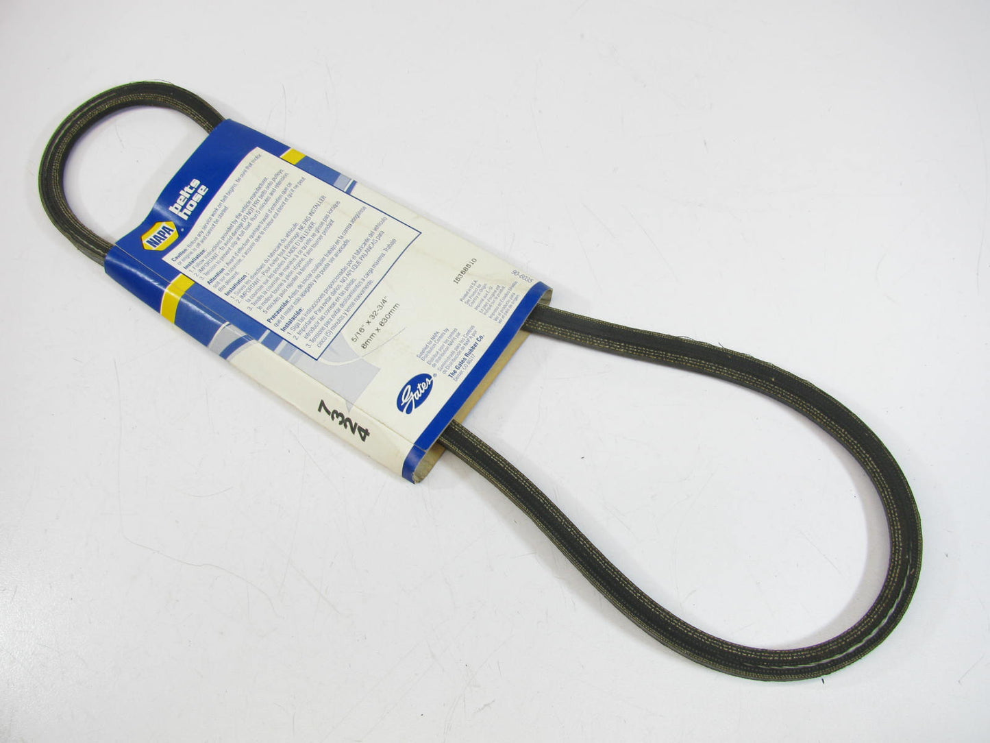 Gates 7324 Accessory Drive Belt - 0.33'' X 32.625'' - 36 Degree