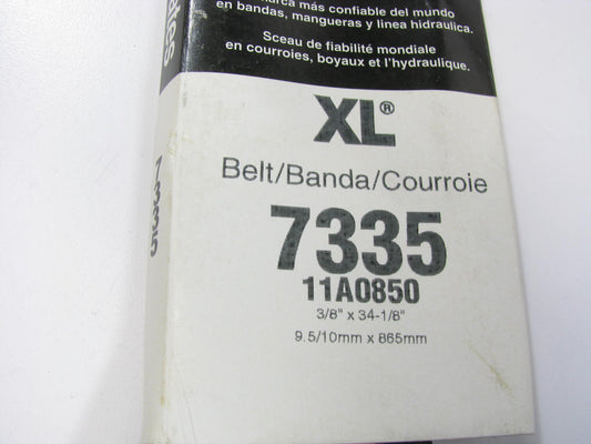 Gates 7335 Accessory Drive Belt - 0.44'' X 34.125'' - 36 Degree