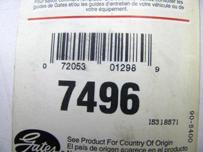 Gates 7496 Accessory Drive Belt - 0.33'' X 49.75'' - 36 Degree