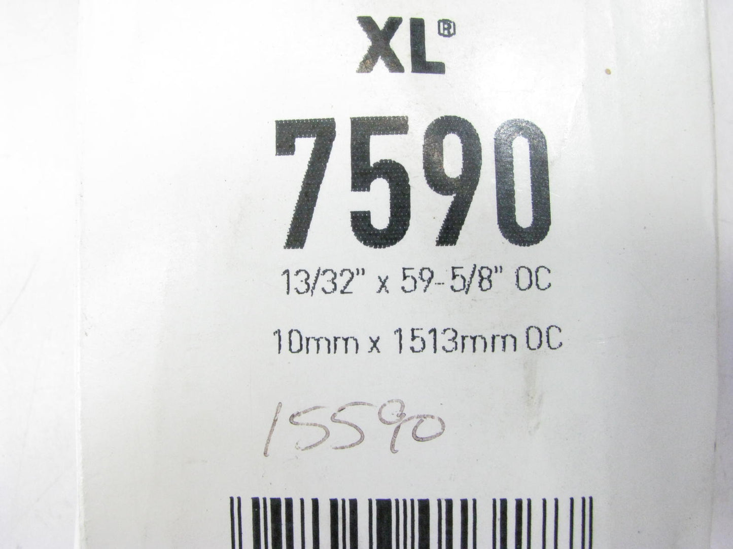 Gates 7590 Accessory Drive Belt - 0.44'' X 59.00'' - 36 Degree