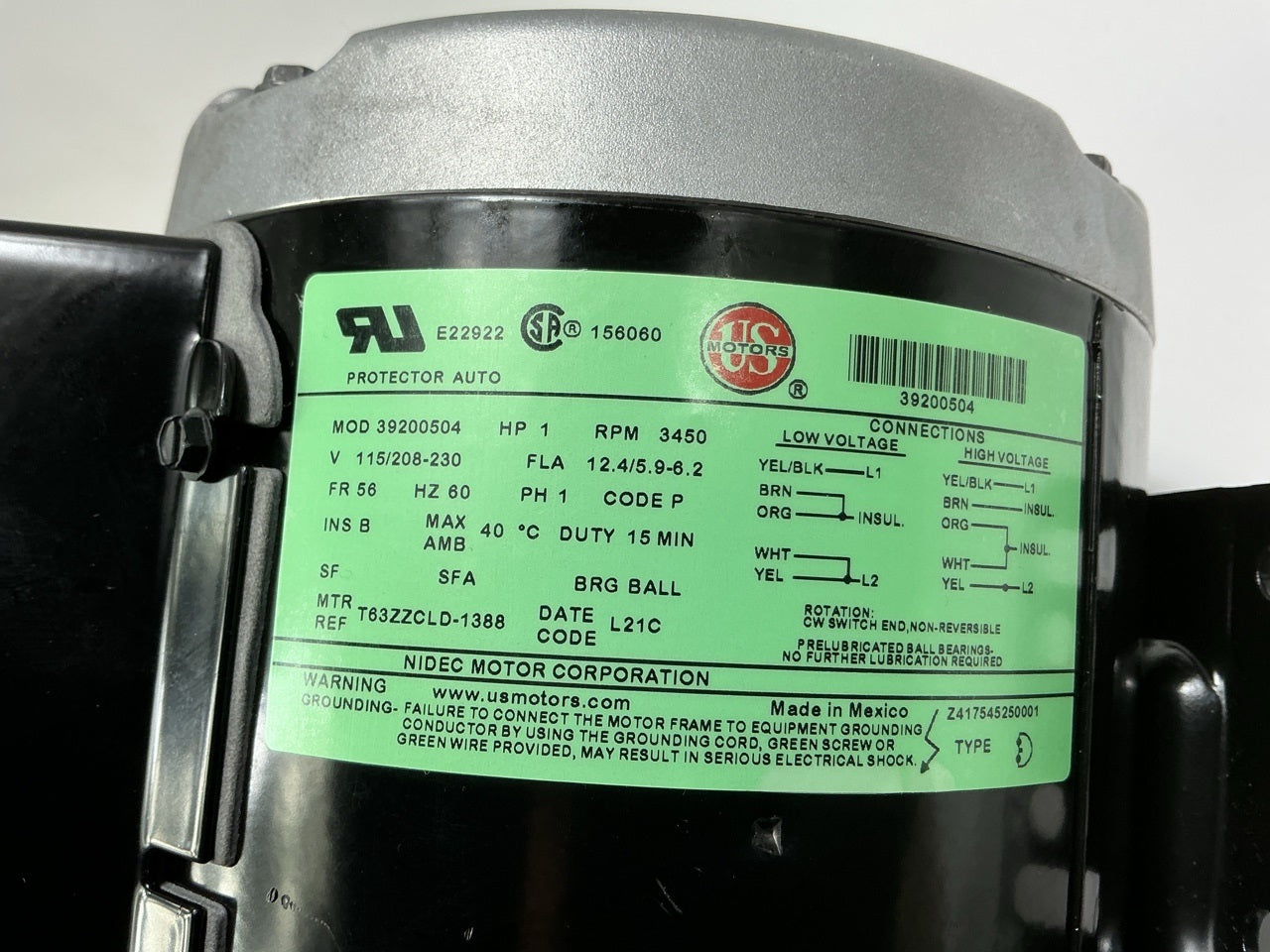 Gates 77810 Cycle Pump For Power Crimp 707 Hydraulic Crimper 115V, 1 H.P