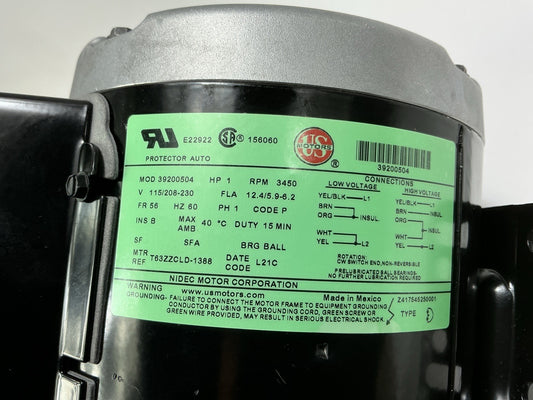 Gates 77810 Cycle Pump For Power Crimp 707 Hydraulic Crimper 115V, 1 H.P