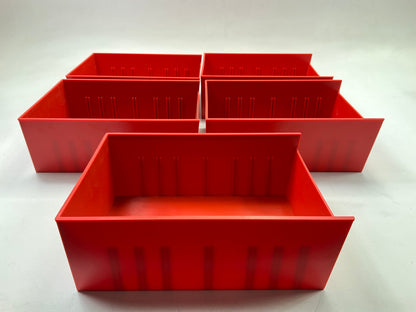 Gates 78195 7'' Wide Plastic Storage Bins For Coupler / Fitting Cabinet