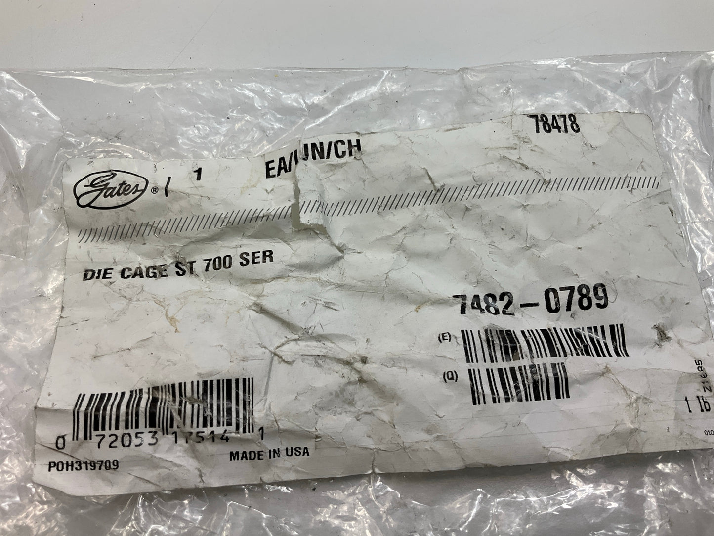 Gates 78478 Power Crimp Die Cage Repair Kit For 707 Hydraulic Crimper