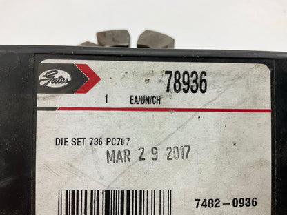 Gates 78936 - Power Crimp 707 PC707 Hydraulic Hose Crimper Die Set # 736