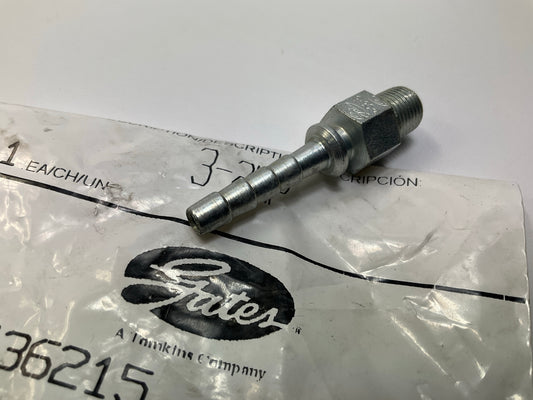 Gates 3-2MP 80001 1/8-27 Thread Hydraulic Hose Fitting 3/16'' ID Hydraulic Hose