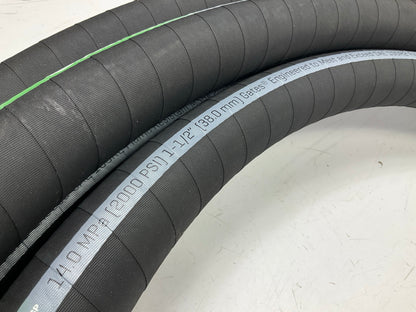 25 FEET - Gates 80048 1-1/2'' (1.5'')  Hydraulic Hose M2T MegaFlex 2-Wire 100R16