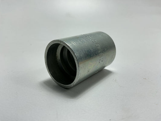 (10) Gates 80482 Power Crimp Hydraulic Ferrule 1.28'' L X 1/4'' ID - Steel