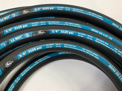 50 FEET - Gates 85052 MXT MegaSys Hydraulic Hose SAE 100R16, 3/4'' ID 3125 PSI