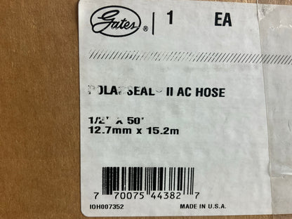 50 FEET - Gates 85386 PolarSeal II A/C Hose, 1/2'' X 50' LONG - SAE J3062