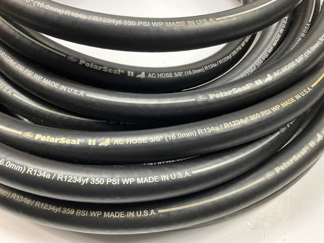 50 FEET - Gates 85387 12ACC 5/8'' Hydraulic Hose, 350 PSI Max Working Pressure