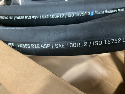 25 FEET - Gates 85430 EFG3K High Pressure Hydraulic Hose, SAE 100R12, 1-1/2''