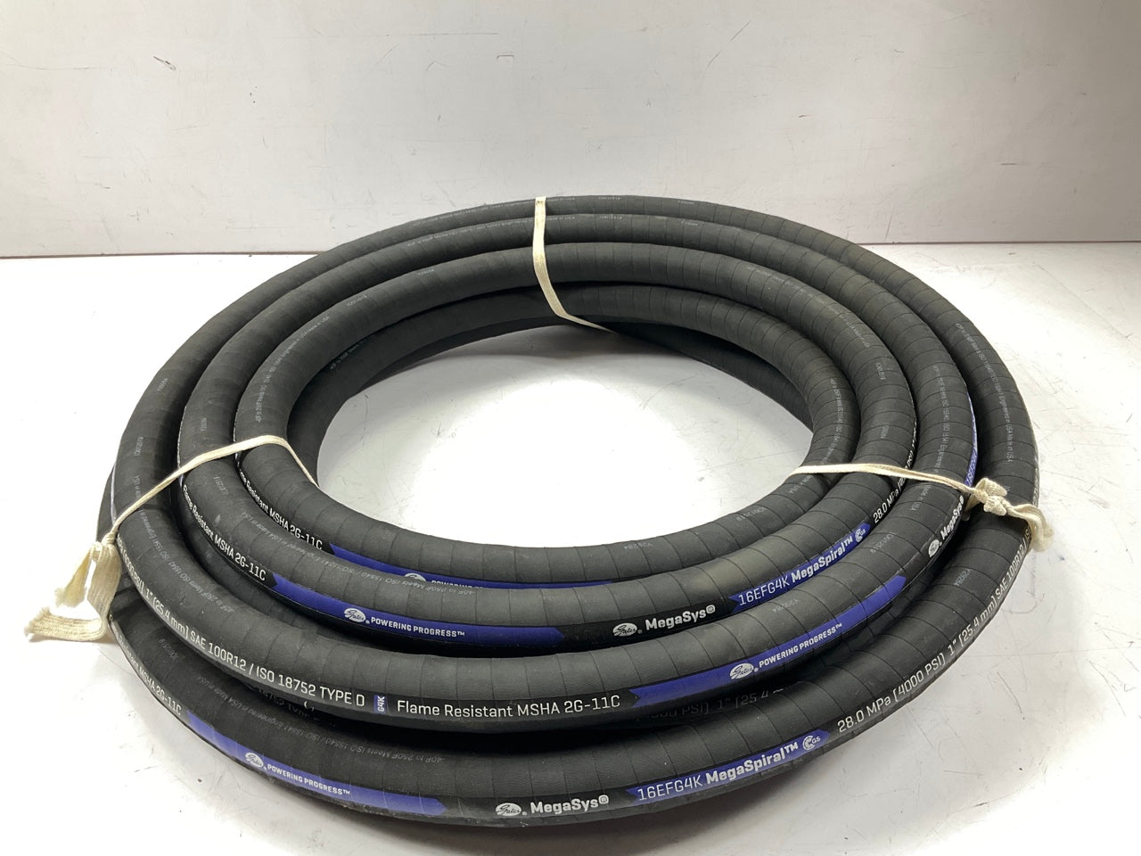 Gates 16EFG4k 85495 1'' ID X 50' Foot - SAE 100R12 - Spiral 4 Wire Hydraulic Hose