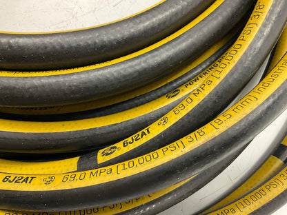 49 FEET - Gates 85651 3/8'' 6J2AT Hydraulic Hose, 10,000 PSI Max Working Pressure