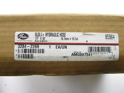 Gates 85964 Low Pressure Push Lock Barb Style Hose - 1/2'' X 50' Long
