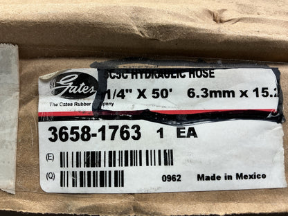 Gates 86606 5C5C Hydraulic Hose 1/4'' X 50' Long - 3000 PSI SAE 100R5