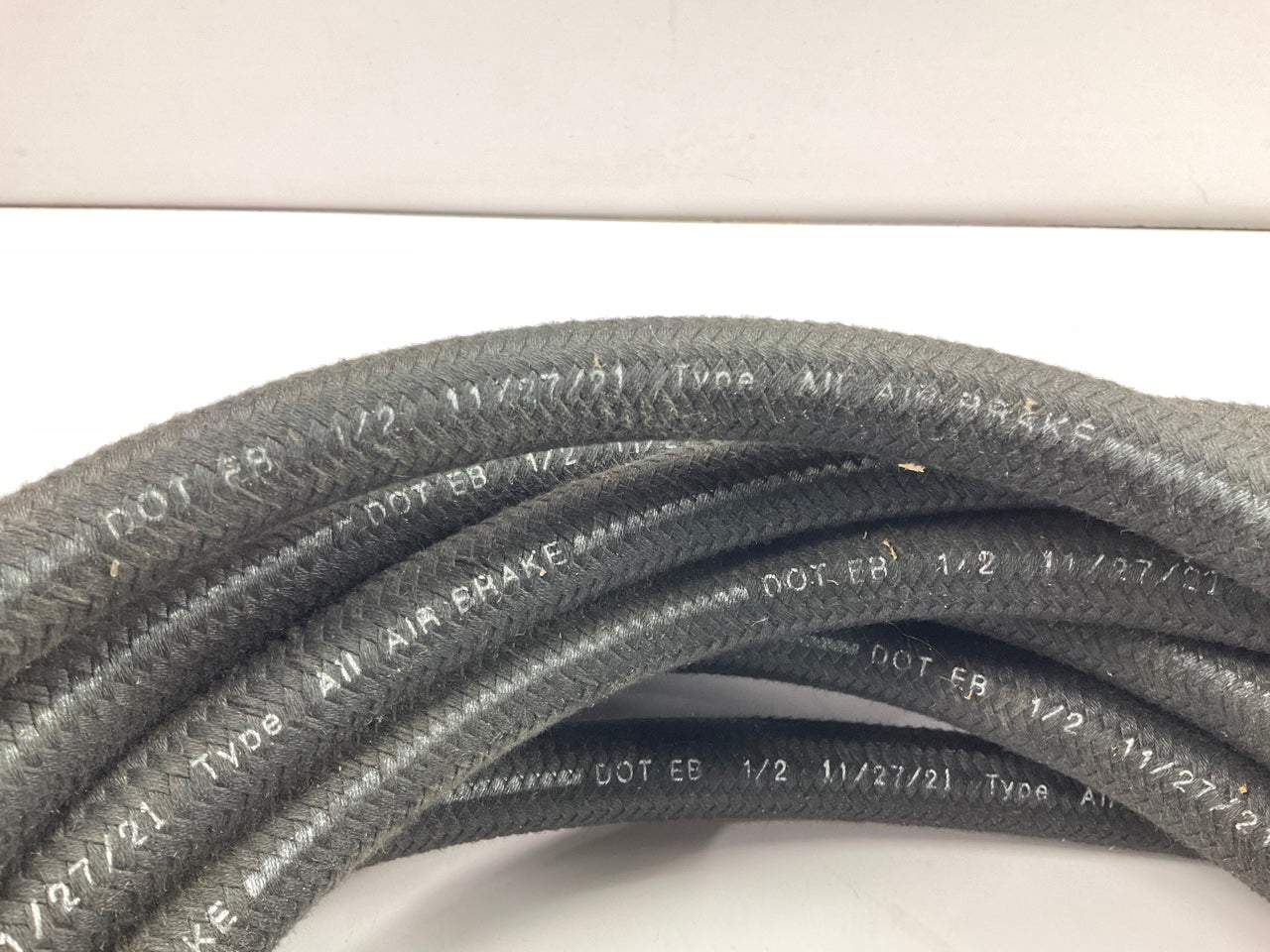 50 FEET - Gates 86609 1/2'' Air Brake Polyester Braided C5C Hydraulic Hose