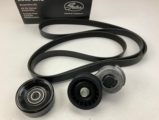 Gates 90K-38116 Complete Serpentine Belt Drive Component Kit: Tensioner & Belt