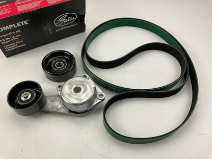 Gates 90K-38133 Serpentine Belt Drive Component Kit: Tensioner, Pulley & Belt