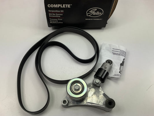 Gates 90K-38216 Serpentine Belt Drive Component Kit: Tensioner & Belt