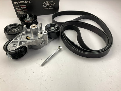 Gates Serpentine Drive Kit: Tensioner, Belt & Pulley 03-07 Ford 6.0L POWERSTROKE