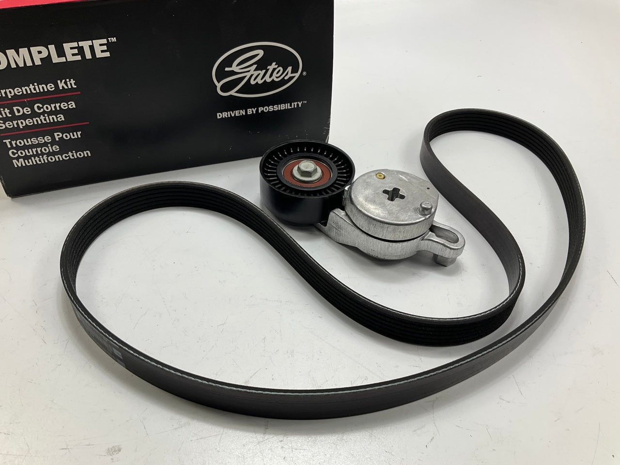 Gates 90K-39106 Belt Tensioner & Serpentine Belt Drive Component Kit
