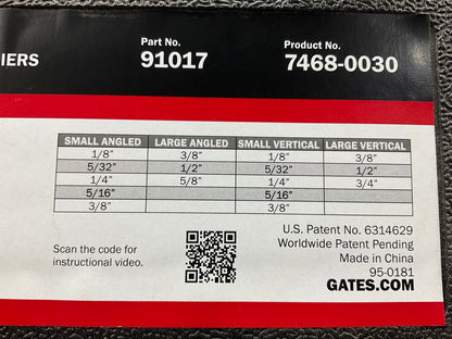 NEW - Gates 91017 DOT Air Brake SureLok Quick Release Pliers Set, 4 Piece