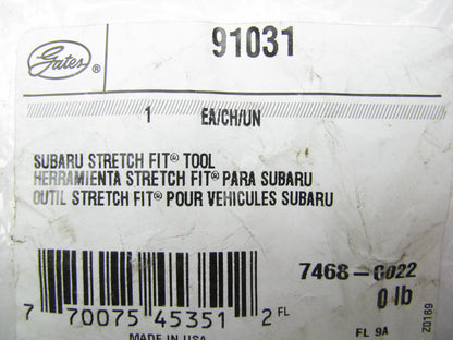 Gates 91031 Belt Installation Tool For 2008-2011 Subaru 2.0L 2.5L-H4