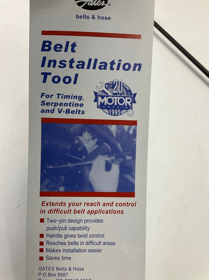 Gates 91209 Serpentine Belt Installation Tool For Timing, Serpentine & V-Belts