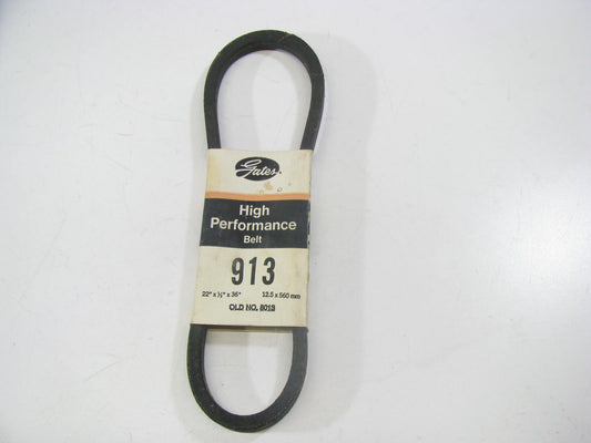 Gates 913 Lawn & Garden Power Equipment Accessory Drive Belt - 1/2'' X 22.00''