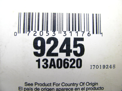 Gates 9245 Accessory Drive Belt - 0.53'' X 25.125'' - 36 Degree
