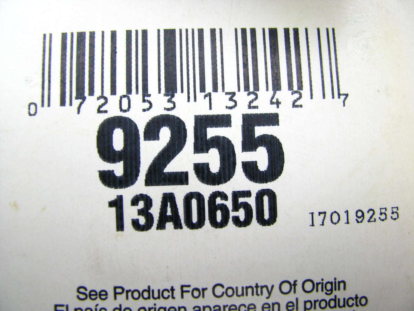 Gates 9255 Accessory Drive Belt - 0.53'' X 25.875'' - 36 Degree