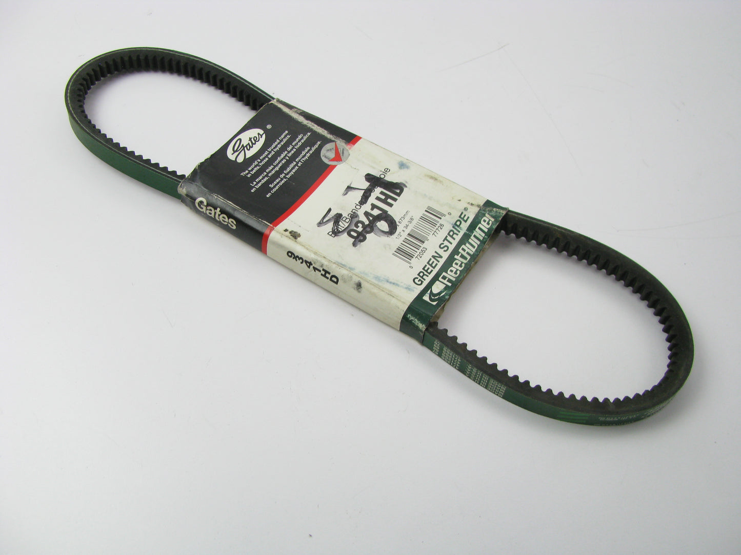 Gates 9341HD Accessory Drive Belt - 0.53'' X 34.00'' - 36 Degree