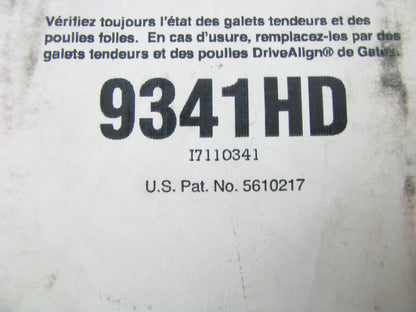 Gates 9341HD Accessory Drive Belt - 0.53'' X 34.00'' - 36 Degree