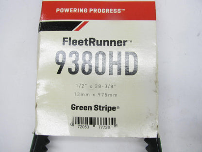 Gates 9380HD Accessory Drive Belt - 0.53'' X 38.375'' - 36 Degree