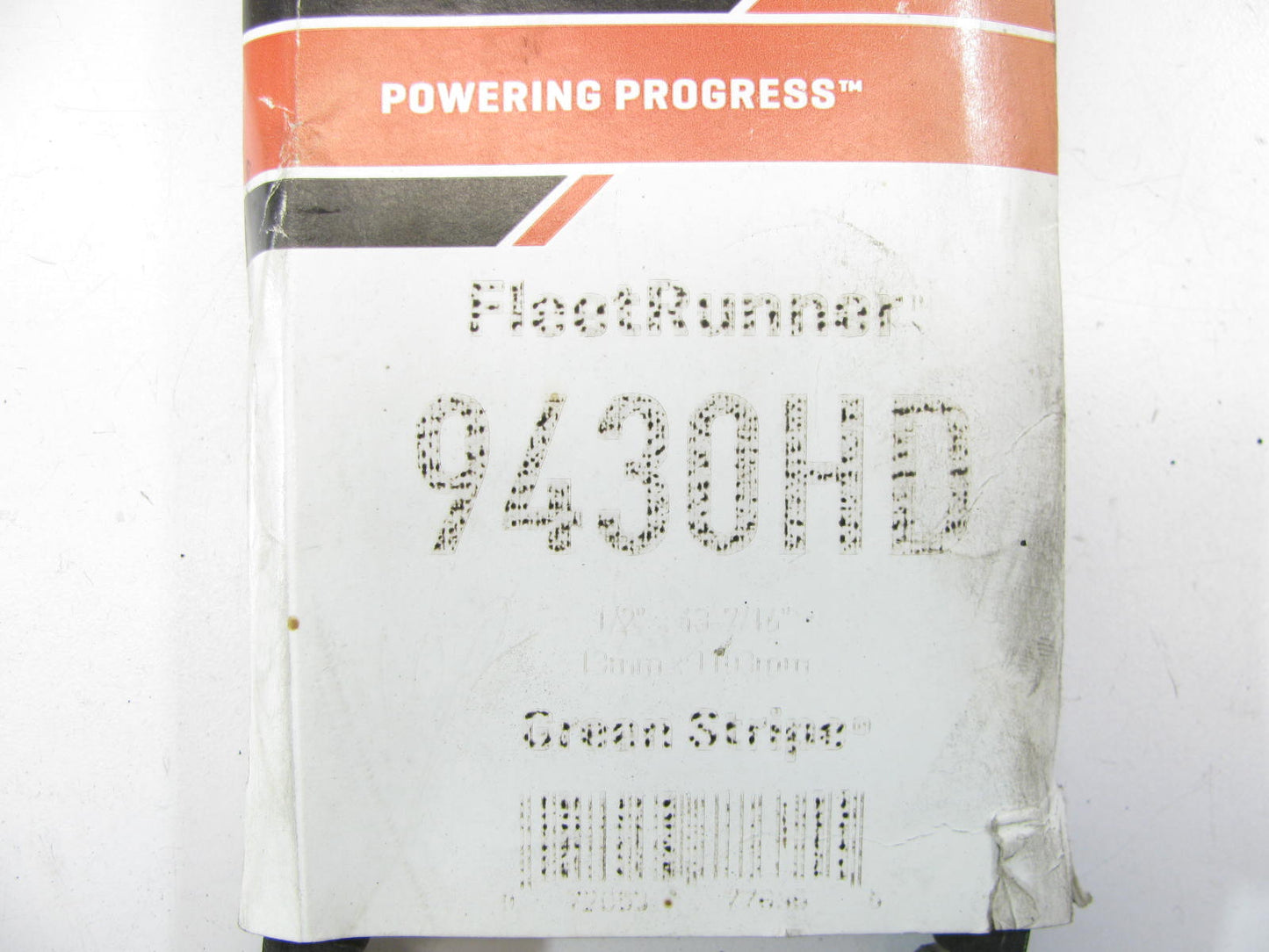 Gates 9430HD Accessory Drive Belt - 1/2'' X 43.325'' - 36 Degree