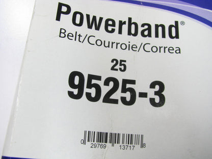 Gates 9525-3 Accessory Drive Belt - 1.75'' X 53.25'' - 3 Band