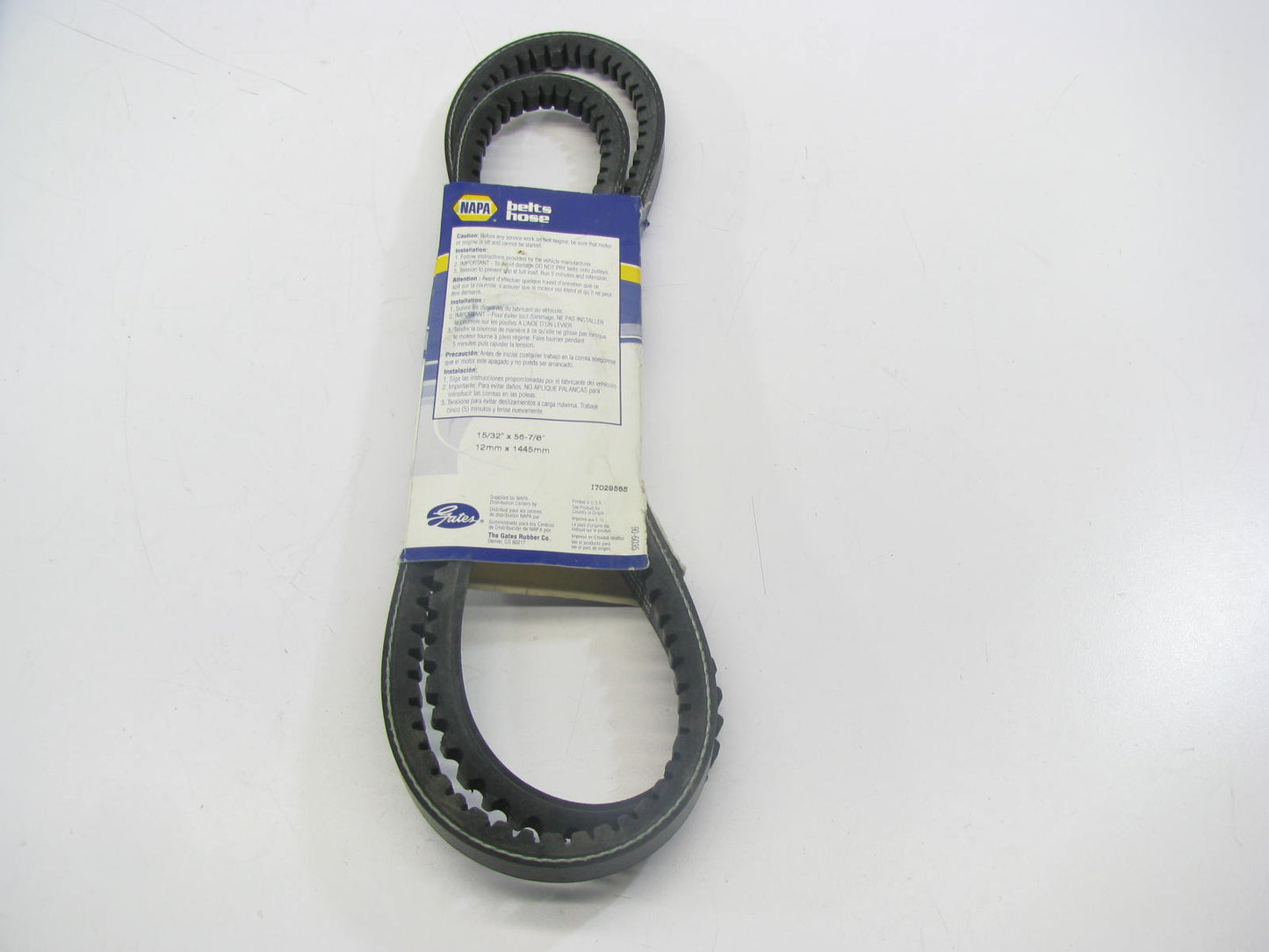 Gates 9565 Accessory Drive Belt - 0.53'' X 56.875'' - 36 Degree