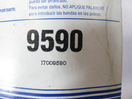 Gates 9590 Accessory Drive Belt - 0.53'' X 59.25'' - 36 Degree