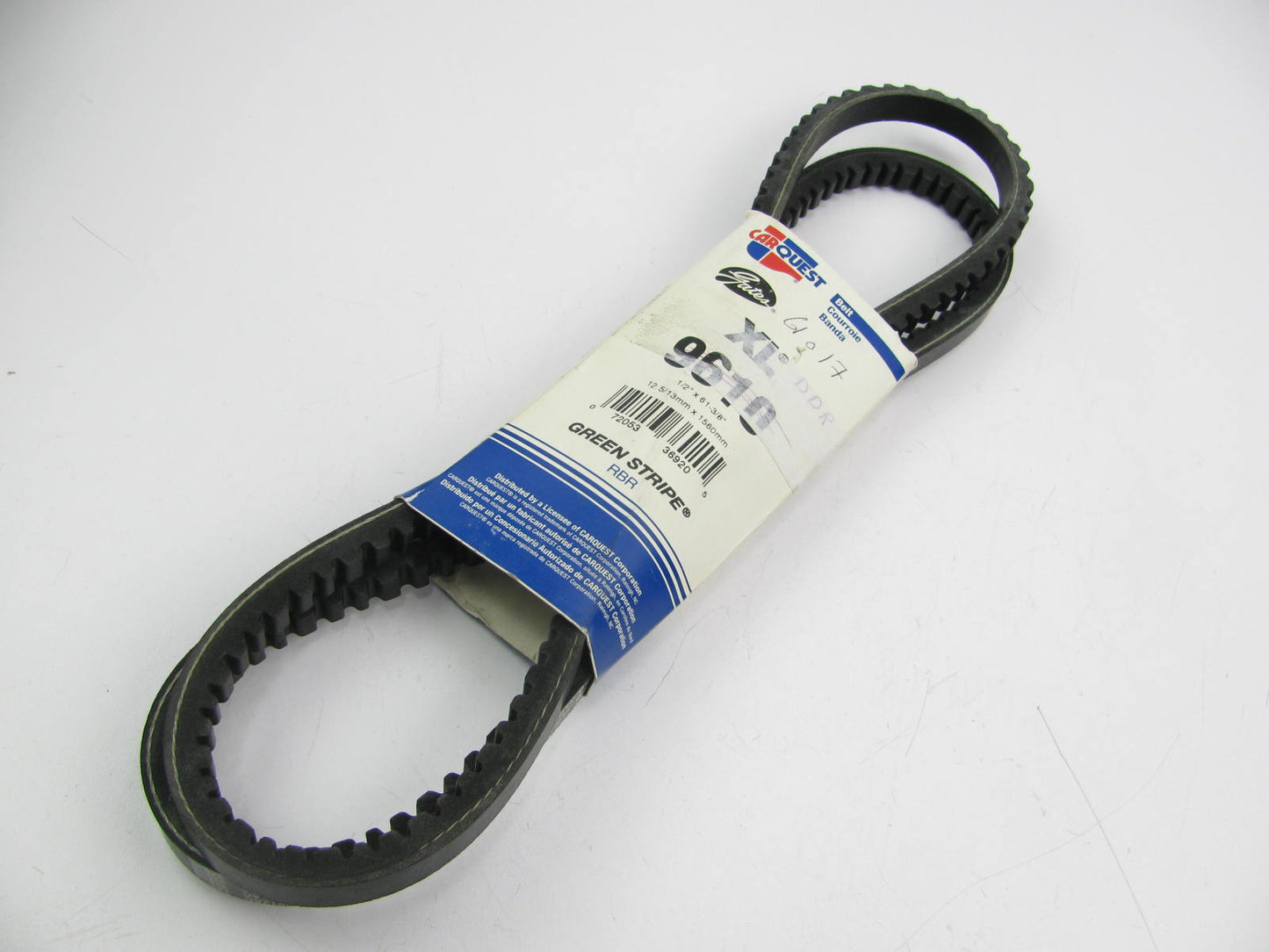 Gates 9610 Accessory Drive Belt - 0.53'' X 61.00'' - 36 Degree