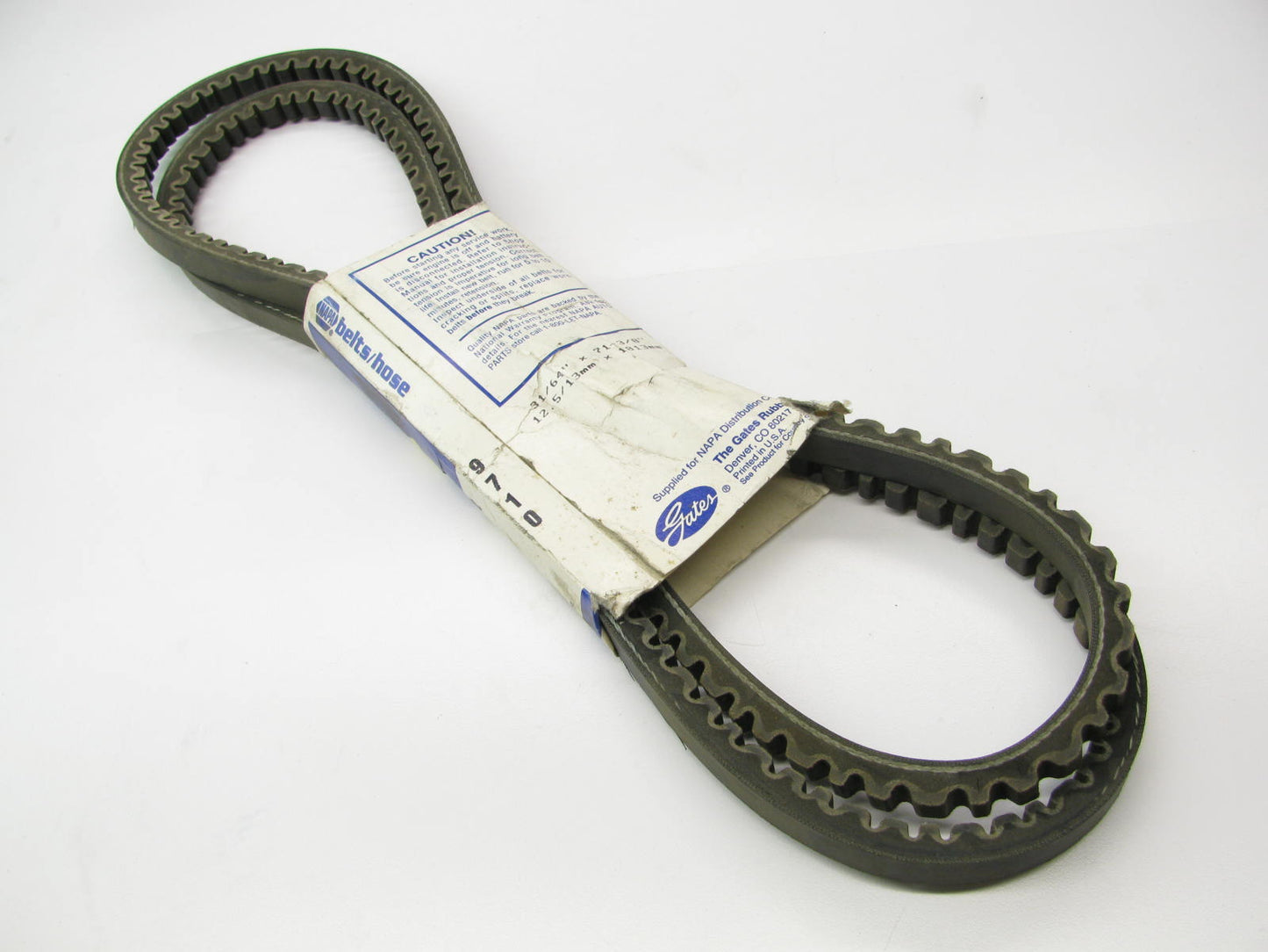 Gates 9710 Accessory Drive Belt - 0.53'' X 71.25'' - 36 Degree