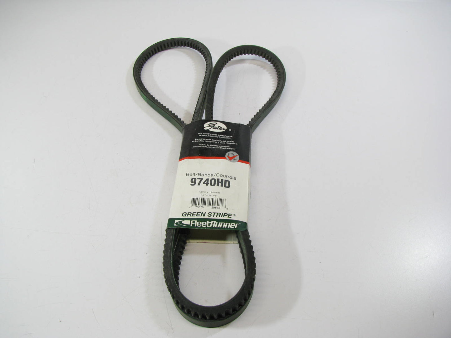 Gates 9740HD Accessory Drive Belt - 0.53'' X 74.25'' - 36 Degree