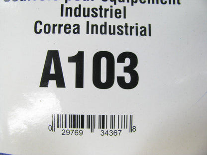 Gates A103 Industrial Accessory Drive Belt - 1/2'' X 105''