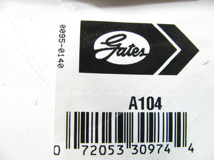 Gates A104 Industrial Accessory Drive Belt - 1/2'' X 106''