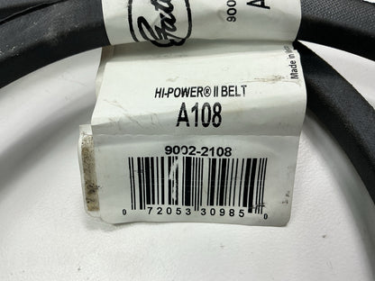 Gates A108 Industrial Accessory Drive Belt -  1/2'' X 110''