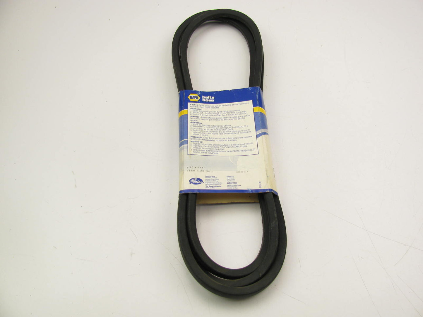 Gates A112 Industrial Accessory Drive Belt - 1/2'' X 114''