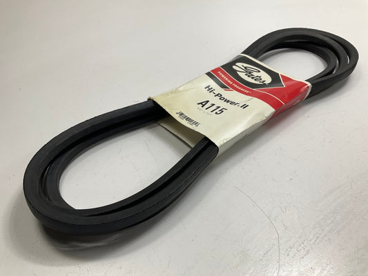 Gates A115 Industrial Accessory Drive Belt - 1/2'' X 117''